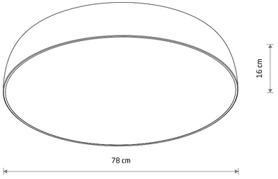 Светильник Nowodvorski 8024 Satellite L E27 10x25W IP20 Umbra Gray