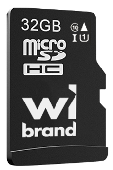 Карта памяти Wibrand microSDHC 32GB Class 10 UHS-I U1 (WICDHU1/32GB)