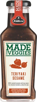 Соус Теріякі Kuhne Made For Veggies Кунжут 235 мл (40122885)