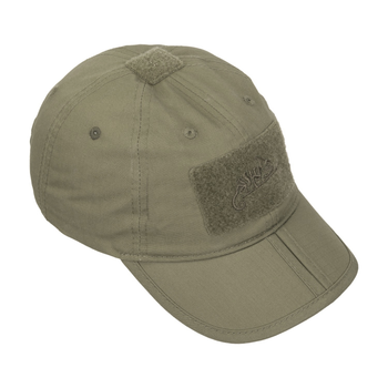 Бейсболка Helikon-Tex FOLDING - PolyCotton Ripstop, Adaptive green єдиний (CZ-BBF-PR-12)