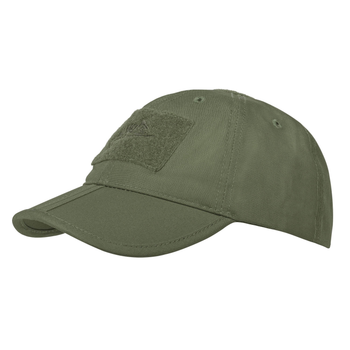 Бейсболка Helikon-Tex FOLDING - PolyCotton Ripstop, Olive green єдиний (CZ-BBF-PR-02)