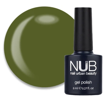 Гель-лак NUB 124 Nomonym темный оливковый 8 мл (096200207066)