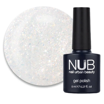 Гель-лак NUB 221 Disney Night прозрачный с голографической слюдой 8 мл (962002091656)