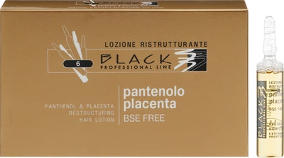 Лосьон против выпадения волос Black Professional Line Panthenol & Placenta Lotion 6x10ml (834185-863439-2)
