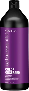 Шампунь для окрашенных волос с антиоксидантами Matrix Total Results Color Obsessed Shampoo 1000ml (636197-539454-2)