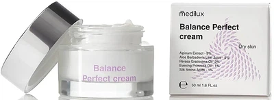 Балансуючий крем для сухої шкіри з едельвейсом - Medilux Balance Perfect Cream 50ml (1029825-1363905-2)