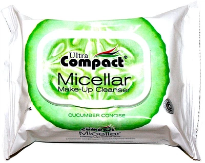 Салфетки влажные с мицеллярной водой Ultra Compact Micellar Mаke-Up Cleanser 25шт (25 шт.) (854383-908216-2)