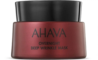 Маска-крем нічна Ahava Apple Of Sodom Overnight Deep Wrinkle Mask 50ml (854502-878037-2)