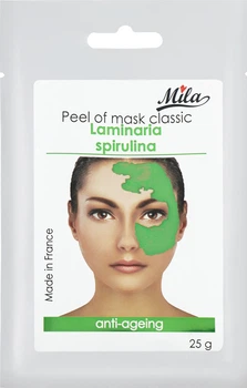Маска альгинатная классическая порошковая "Ламинария, спирулина" Mila Anti-Ageing Peel Off Mask 25g (720880-910426-2)