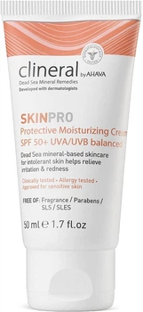 Крем для обличчя - Ahava Clineral Skinpro Protective Moisturizing Cream SPF 50+ 50ml (1052004-1398738-2)
