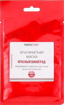 Альгинатная маска "Красный Виноград" NanoCode 20g (701645-1398385-2)