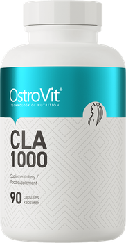 Жироспалювач OstroVit CLA 1000 90 капсул (5902232613063)