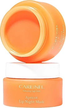 Нічна маска для губ з абрикосом - Carenel Apricot Lip Night Mask 23g.