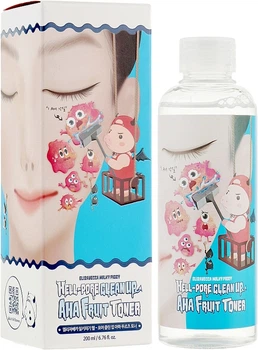 Пілінг-тонік із фруктовими кислотами Elizavecca Hell-Pore Clean Up Aha Fruit Toner 200ml (695689-1801388648-2)