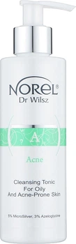 Тонік для жирної та схильної до акне шкіри - Norel Acne Cleansing Tonic 200ml (200ml)