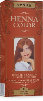 Красящий бальзам для волос Venita Henna Color 5 - Paprika (50 мл) (837286-934924-2)
