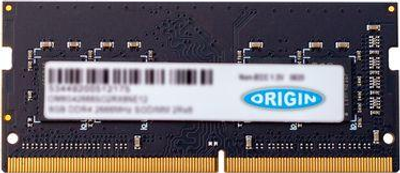 Пам'ять для ноутбуків Origin Storage 8 GB SO-DIMM DDR4 2666 MHz (OM8G42666SO1RX8NE12)