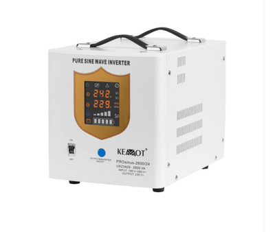 Источник бесперебойного питания (ИБП) 1800/2600W 24v Kemot PROsinus 2600 (Белый)