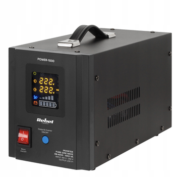 Источник Бесперебойного питания Rebel POWER-1000 12/230V (1000VA/700W) Преобразователь напряжения ИБП