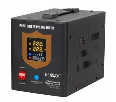 Источник бесперебойного питания (ИБП) Kemot 500/800W 12v (Черный) URZ3405B