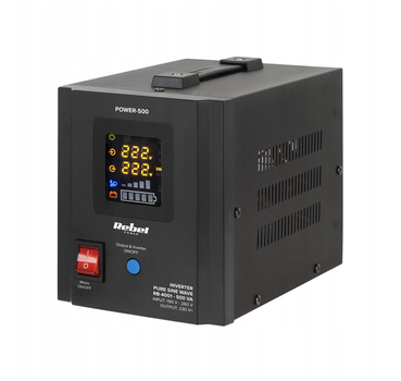 Источник бесперебойного питания Rebel POWER-500 12/230V (500VA/300W) ИБП Преобразователь напряжения