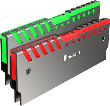 Радиатор для RAM Jonsbo NC-2 2x RGB Silver (NC-2 AURAX2)