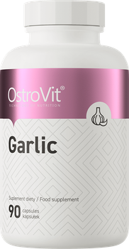 Харчова добавка OstroVit Garlic 90 капсул (5903246221626)