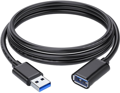Кабель Essager USB Extension Cable USB 3.0 Male to Female 3 м (EXCAM-YTD01)
