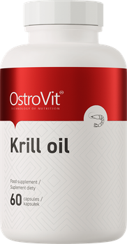 Suplement diety OstroVit Olej z kryla 60 kapsułek (5903246222524)