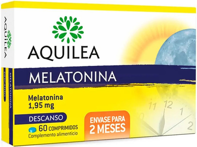 Suplement diety Aquilea Melatonina 1.95 Mg 60 tabs (8470001668660)