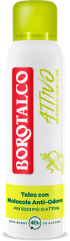Активний спрей-дезодорант BOROTALCO Attivo PROFUMO DI Cedro e Lime 150 ML
