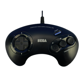 Геймпад Дротовий Sega Mega Drive SJ-3500 Black 1.5m Б/У
