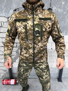 Тактична куртка softshell софтшел піксель XXL