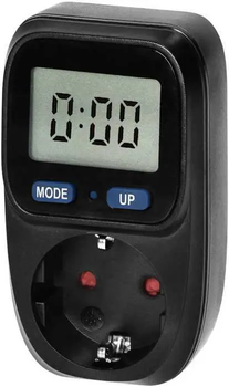 Энергометр (ватметр) с LCD дисплеем OR-WAT-419(GS)/B Черный ORNO