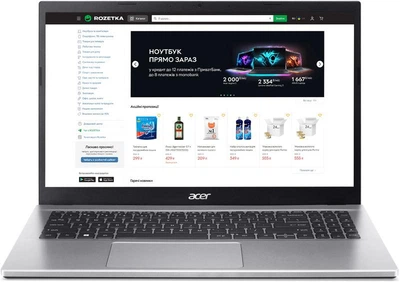 Ноутбук Acer Aspire 3 A315 15.6" / Intel Core i3-1215U/ 16Gb/ 512Gb/ Intel UHD Graphics/ Windows 11
