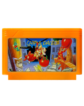 Игра RMC Famicom Dendy Chip 'n Dale Rescue Rangers 90х Английская Версия Только Картридж Б/У