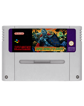 Игра Nintendo SNES Super Ghouls 'n Ghosts Europe Английская Версия Только Картридж Б/У