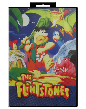 Игра RMC Mega Drive The Flintstones 90х Английская Версия Без Мануала Б/У