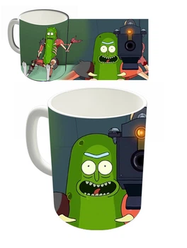 Чашка белая Рик и Морти Rick and Morty (z0667)