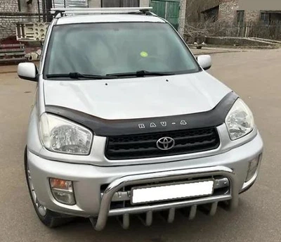 Дефлектор капота (мухобойка) VIP-TUNING для Toyota RAV4 2000-2006