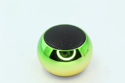 Bluetooth колонка TWS мини зеленая градиент