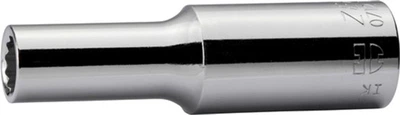 Торцева головка Wurth Zebra 1/2" SW22 12-гранна подовжена (0712132122)
