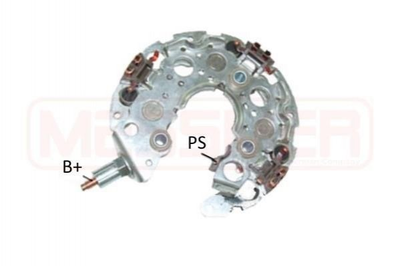 Комплектуючі генератора Messmer 215951 Toyota Camry 2735730070