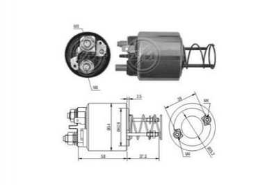 Втягивающее реле стартера ZM ZM1594