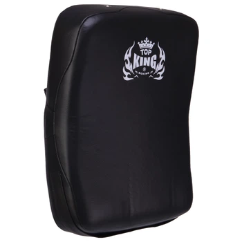 Макивара Изогнутая 1шт 53x43x10 см кожа TOP KING Curved Shape черный TKKSH-01-GL
