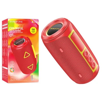 Портативная колонка BOROFONE BR38 Red