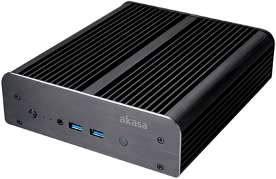 Корпус Akasa Newton S Fanless NUC Black (A-NUC15-M1B06E)