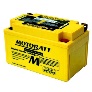 Мото акумулятор Motobatt MBTZ10S (YTZ10S) 8,6 Аh, 190 A, 151x87x95 мм