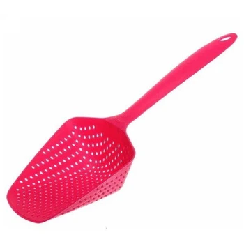 Совок дуршлаг шумовка KitchenWare 33 см пластиковый