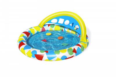 Надувний басейн Bestway Splash & Learn 120 см x 117 см x 46 см (6942138983906)